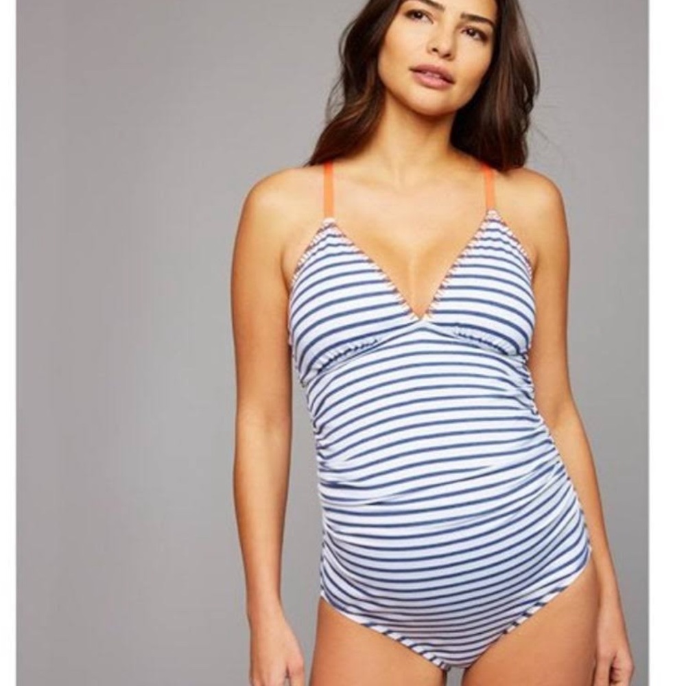 Splendid One Piece Maternity Swimsuit